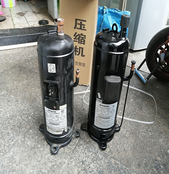柞水中央空调压缩机的更换维修
